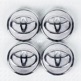 1pz96ui23l 1pz 4x Wheel Rim Center Hub Cap Chrome Fits Toyota 57mm 2.25in Prius Corolla Yaris
