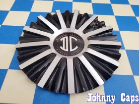 C120504cap 2 Crave Alloys Wheels # . Black And Silv Metal Center Cap 68 Qty. 1