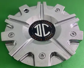 C108101captl 2 Crave 13292 Wheels Chrome Custom Wheel Center Cap # 1