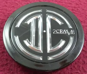 S2011-07 2 Crave M004k60 Wheels Gloss Black Custom Wheel Center Cap # / 1