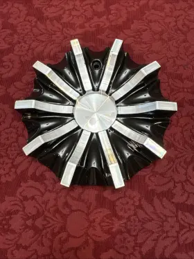Cap9088-m-b 2crave Crave 2 Wheels Silver / Gloss Black Custom Wheel Center Cap # 1 Cap9088-m-b 2crave Crave 2 Wheels Silver / Gloss Black Custom Wheel Center Cap # 1