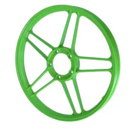 5 Star 718336111346 Puch Mag Wheel - Fluorescent Green