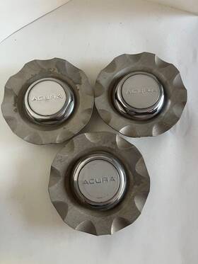 Acura 08w15-tb6-b000-04 Lot Of 3 96-98 Tl Oem Wheels Center Cap Part# Stock#4952