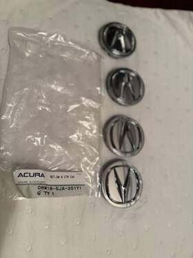 Acura 08w18-sja-200r1 New Genuine Wheel Center Cap Chrome 2005-2016 Oe 08w18sja200r1