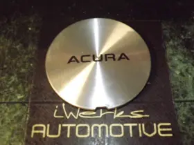 44732-sg0-a00 Acura 1 Oem 86-90 Usdm Legend Sg0 Polished Alloy Wheel Rim Silver Center Cap