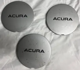 44732-sp0-a220 Acura 44732sp0a220 3x 1991-1995 Legend Silver Wheel Center Cap Oem Shipped