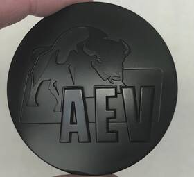 Aev 20402077aa American Expedition Vehicles Matte Black Center Wheel Cap For Savegre Ii