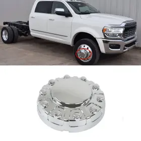 1260118 Aftermarket For Dodge Ram 4500 5500 2019-2021 Front Wheel Center Cap Hub Silver