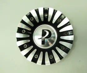 Cspw118-1a-al Aftermarket Custom Phino Black Machined Center Cap