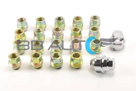 Aftermarket Products 0258 20 Lug Nuts And Chrome Covers Cap Chevrolet Camaro Corvette Monte Carlo Impala