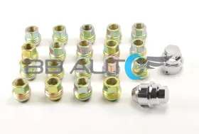 0258 Aftermarket Products 20 Lug Nuts And Chrome Covers Cap Chevrolet Camaro Corvette Monte Carlo Impala