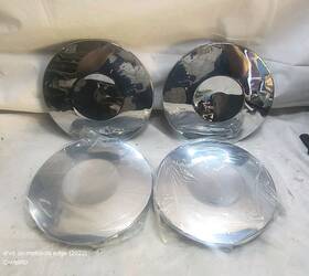 Aftermarket Products 4020c Chrome Wheel Center Caps Fits 95-00 Buick Park Avenue 4 Set 6-1/2 Inch Across