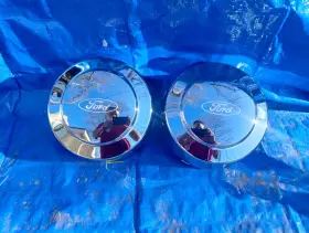 560-3334 Aftermarket Products New 1999-2004 Ford F350 F-350 1-ton Dually Rear 16 Inch Wheel Center Hub Caps Pair