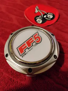 F105-16 Afternarket 1 New Motegi Ff5 Silver Custom Wheel Center Cap #f105-16