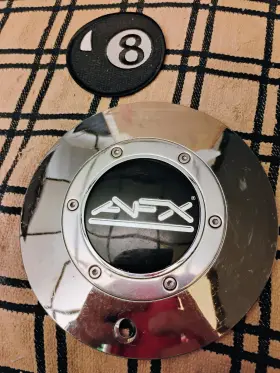 W-1859 Afternarket Afx Wheels 6-3/8 Inch Chrome Custom Wheel Center Cap # W-1859 Afternarket Afx Wheels 6-3/8 Inch Chrome Custom Wheel Center Cap #