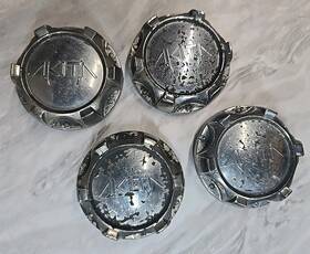Akita Wheels C10410 Chrome Wheel / Rim Center Cap - Full Set Of 4