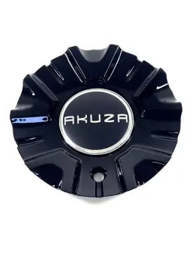 Emr0847-car-cap Akuza 847 Gloss Black Wheel Center Cap # / Lg1209-17 1