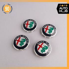 Alfa Romeo 50539932 17-26 952 Giulia Wheel Center Cap Cover Set Of 4 Oem