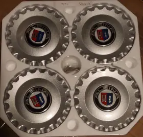 3610089 Alpina Bmw F01 F02 B7 F06 B6 Genuine Oem Wheel Hub Cap Set With Keys New
