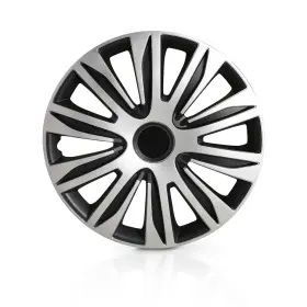 Altertrim 719986465405 16 Inch Universal Wheel Rims Cover Hubcaps Car Truck Suv Set Of 4 Silver And Black Altertrim 719986465405 16 Inch Universal Wheel Rims Cover Hubcaps Car Truck Suv Set Of 4 Silver And Black