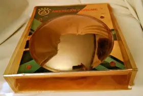 3095833 American Chrome Volvo Hub Cap New Front #3095833 Aug 2006 Original Package Round 3095833 American Chrome Volvo Hub Cap New Front #3095833 Aug 2006 Original Package Round