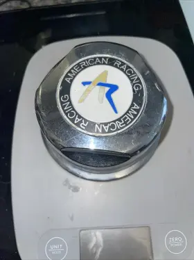1307100ar American Racing 1307100 Ar Center Hub Cap Chrome 1307100s