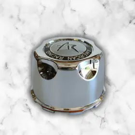1342100s American Racing New 3.42in Chrome Snap-in Wheel Center Cap 5/6 Lug