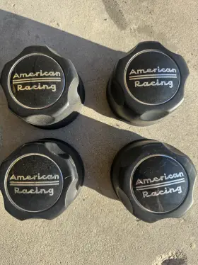 1342100sb American Racing Ar172 Ar767 Ar969 Satin Black Wheel Center Caps5/6 Lug