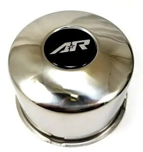 1515091ss American Racing Polished Wheel Center Hub Cap 5-1/2ftftod 3-5/8ftfth Push-thru Close