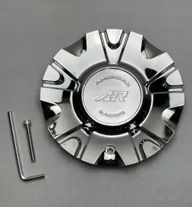 489l177 American Racing Ar 897 Chrome Wheel Center Cap With Screw