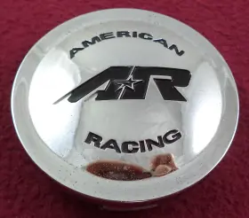 57171875f-1 American Racing Wheels Chrome Custom Wheel Center Cap # 57171875f-1/ar887cap 1
