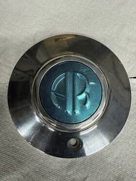 American Racing 761138428271 New Lug Machined Wheel Center Cap 7 Inch Diameter