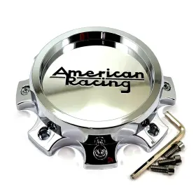 American Racing 885463785196 Chrome Center Cap 6-3/4 Inch Od Dually For Ar204 Baja