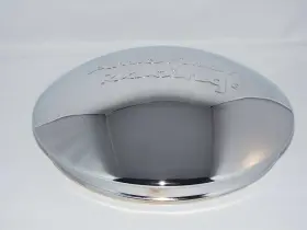 899012 American Racing Chrome Baby Moon Smoothie Hubcap P/n With 7.5 Inch Base