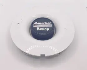 899029-a American Racing White Wheel Center Cap 899029-a American Racing White Wheel Center Cap