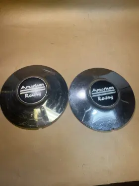 899922 American Racing 2 Wheels Center Caps Part# 10210 Used
