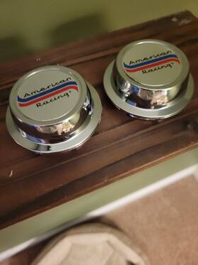 American Racing Are124 Libre Center Caps 2.25 Inch