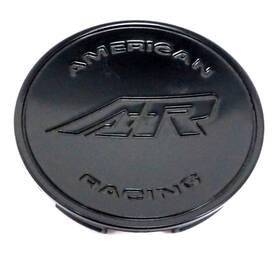 American Racing S066k74s1 Gloss Black Center Cap 3 Inch Od Snap-in Closed-end