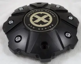 Sc-186 American Racing Atx Wheels Flat Black Custom Wheel Center Cap Caps # Sc-186 American Racing Atx Wheels Flat Black Custom Wheel Center Cap Caps #