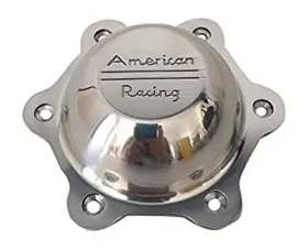3565293 American Racing Wheels Center Cap Aluminum Polished Bolt-on Dome Style Each