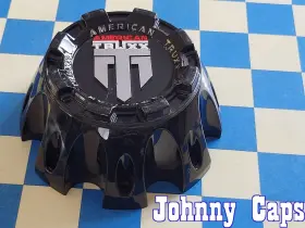 678-8h American Truxx Wheels # . Gloss Black Wheel Center Cap 60 Qty. 1