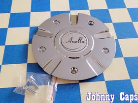 Anella Wheels 31157 # . New Chrome Wheel Center Cap W/bolts 64 Qty. 1
