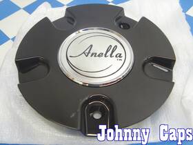 Anella Wheels Custom Center Caps #c429 Black Wheel Cap 1