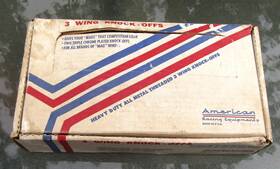Ansen 7215 2 Vintage American Racing Equipment 3 Wing Knock-offs #7215 Unused Nos