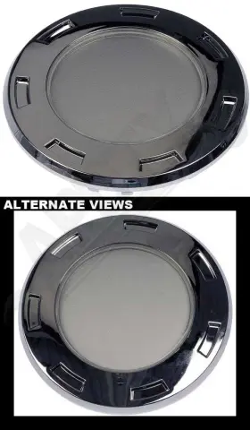 010123 Apdty Chrome Wheel Center Cap