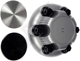 010141 Apdty Grey Wheel Center Cap 010141 Apdty Grey Wheel Center Cap