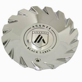 Asanti Black Abl18cap-ch Replacement Center Cap - Chrome Each
