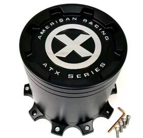 Atx Series By American Racing Sc157a Chrome Center Cap 3-1/2 Inch Od Snap Closed-end For 5lug Ax181 Artillery