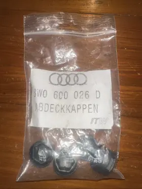 8w0600026d Audi Oem Wheel Lug Caps New 4