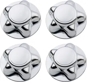 7f150cc Auto Parts Prodigy 4 Packs 7 Inch Center Cap With 5-lug Steel Wheel Chrome For Ford 1997-2003 F150 F-15